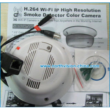 WiFi Covert Smoke Detector Nanny Camera (WI-04)